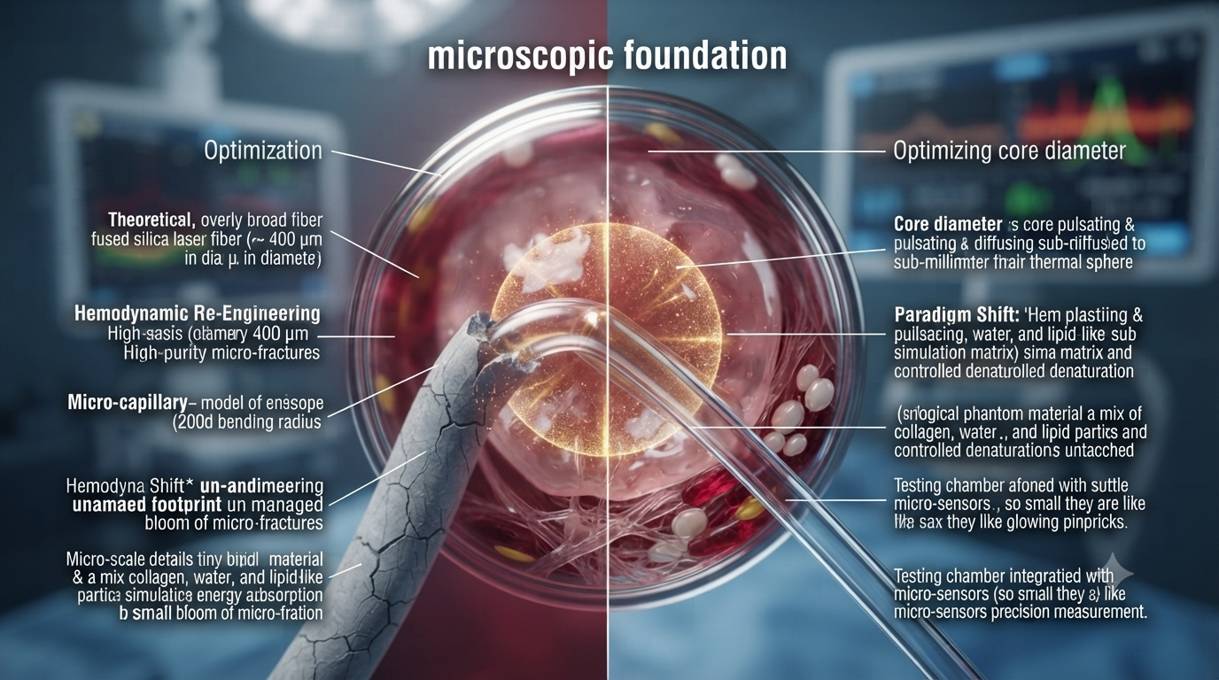 The Microscopic Foundation of Surgical Efficacy: Optimizing Medical Diffuser Fiber Core Diameter for Precision Endourology